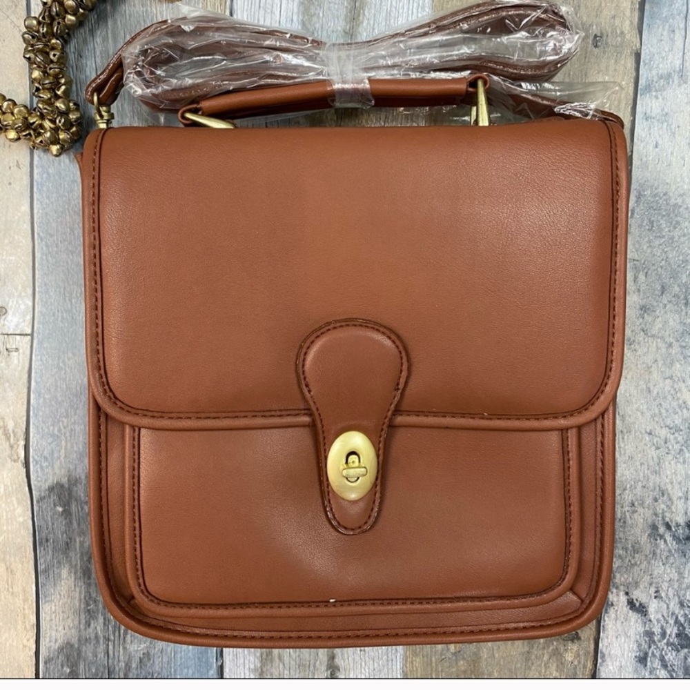 The sense of function top handle crossbody.